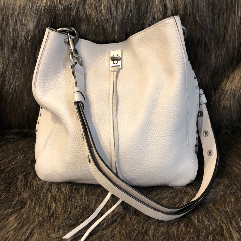 Rebecca Minkoff Pebbled Leather Shoulder Bag
